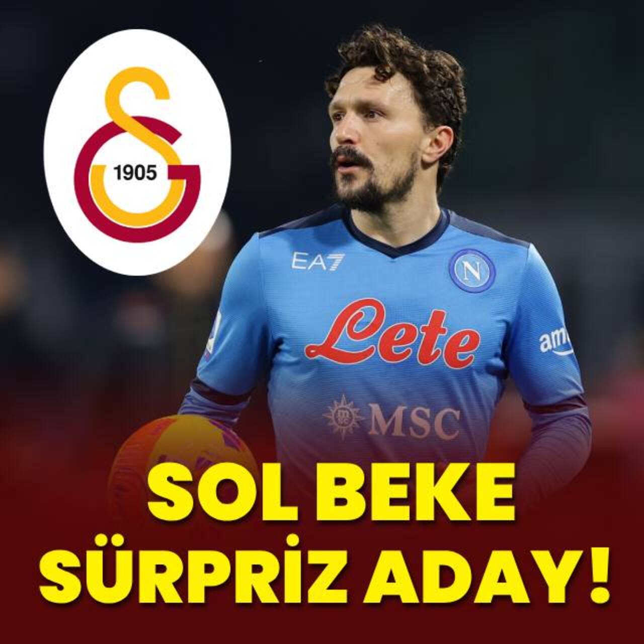 Galatasaray'da sol beke sürpriz aday!