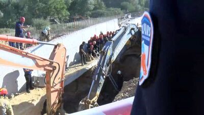Şantiyede göçük! 2 işçi hayatını kaybetti