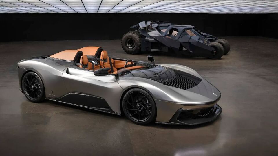 İtalyanlardan 'Batman' için özel otomobil