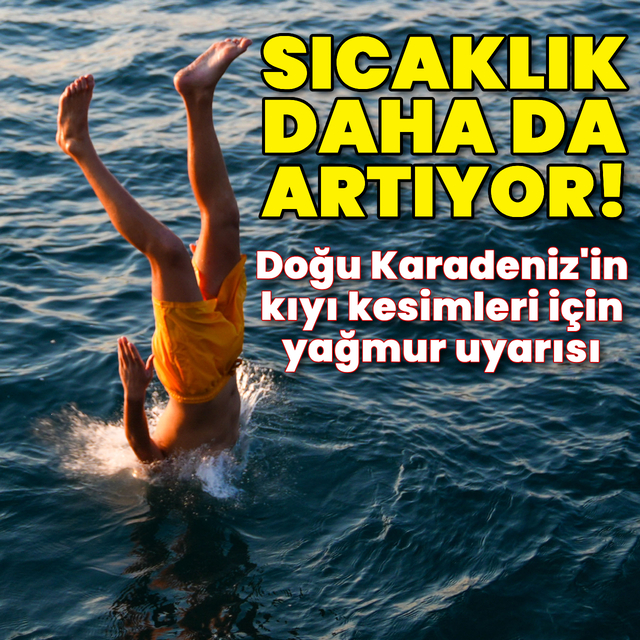 Sıcaklıklar artıyor!