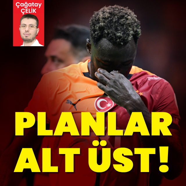 Planlar alt üst oldu!