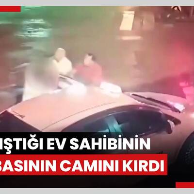 Tartıştığı ev sahibinin arabasının camını kıran kiracıya soruşturma
