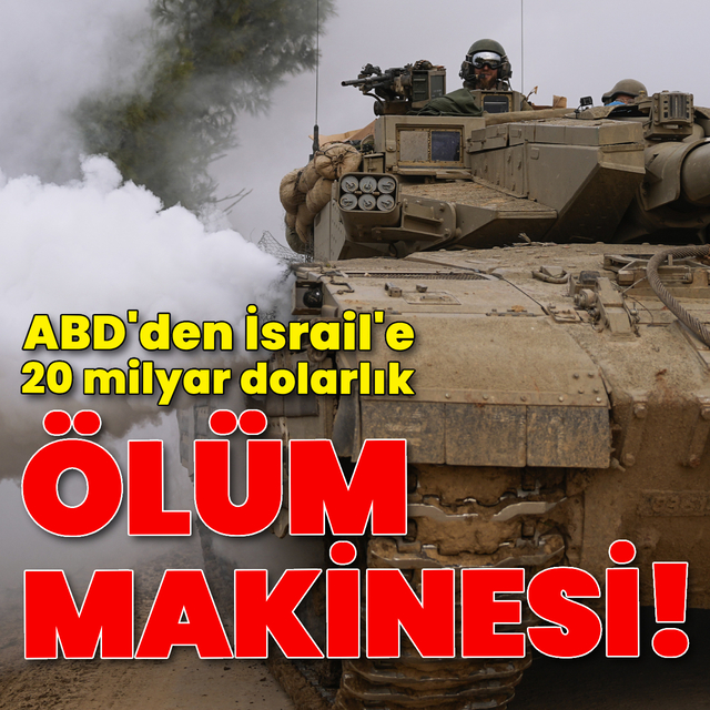 ABD'den İsrail'e 20 milyar dolarlık silah