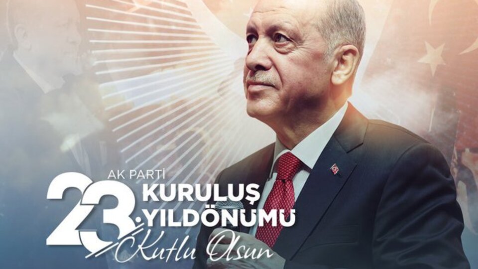 AK Parti 23'üncü yaşını kutluyor: Siyasilerden mesajlar