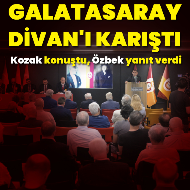 Galatasaray Divan Kurulu karıştı!