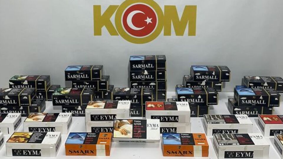 7 bin 800 makaron ele geçirildi: 1 gözaltı