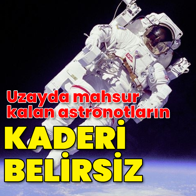 Amerikalı astronotların kaderi belirsiz