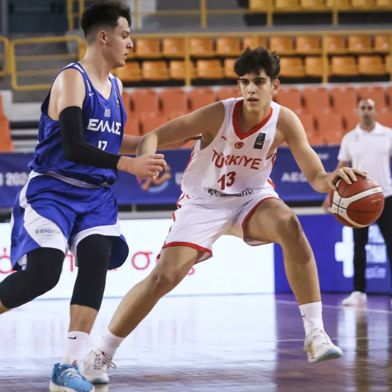 U16 Milliler çeyrek finalde veda etti