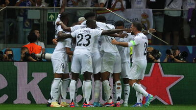 Süper Kupa 6. kez Real Madrid'in!