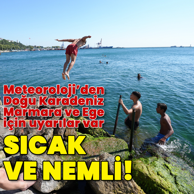 Sıcak hava etkili olmaya devam ediyor