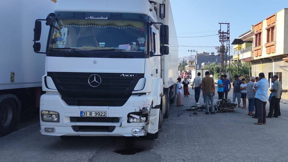 17 yaşındaki motosikletli kaza kurbanı