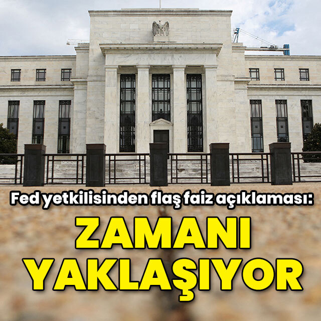 Fed yetkilisinden faiz indirimi açıklaması