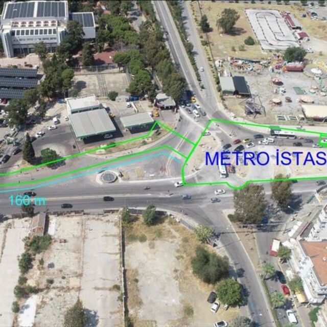 Metro ile hastane arasına 160 metrelik tünel