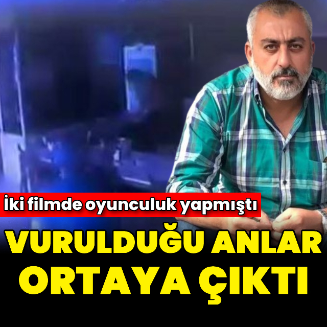 Vurulduğu anlar ortaya çıktı