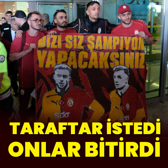 Galibiyet pankartı!