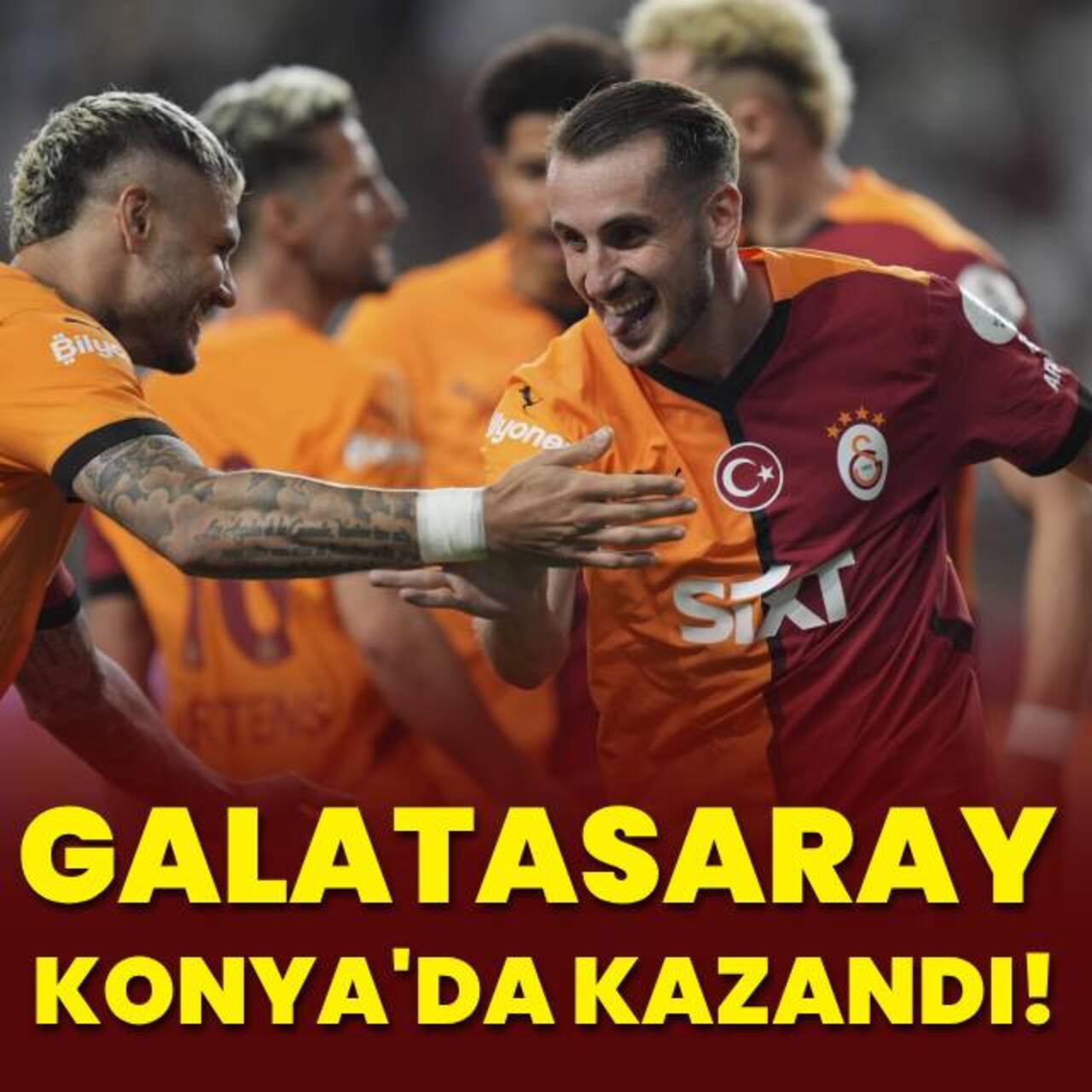 Galatasaray, Konya'da kazandı!