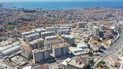 Pendik'teki projenin yüzde 65'i tamamlandı