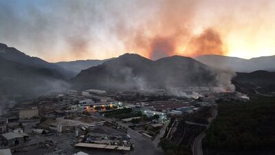 Yangınlarda 2134 sorti yapıldı, 7662 ton su atıldı