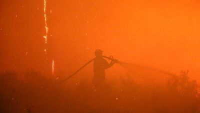 Orman yangınlarıyla mücadele! Manisa, Aydın, Bolu...