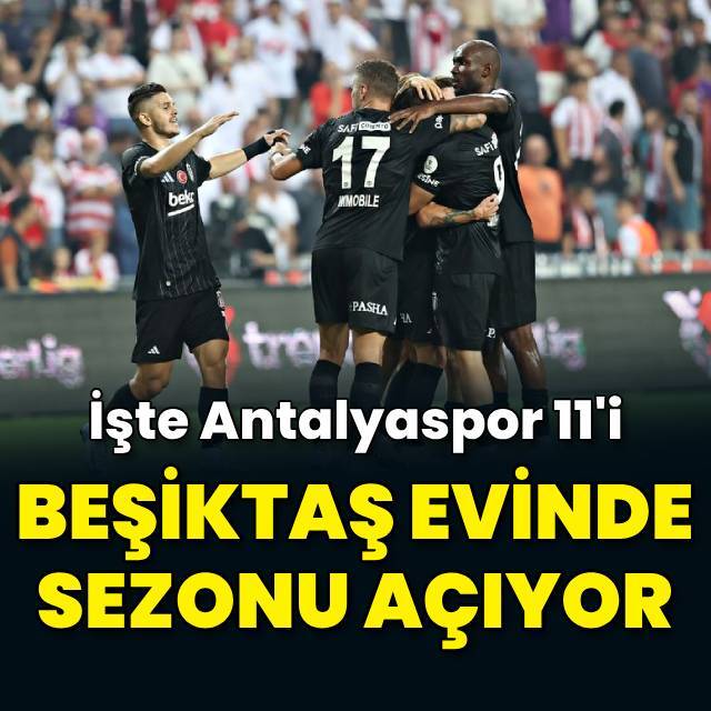 İşte Beşiktaş'ın 11'i!