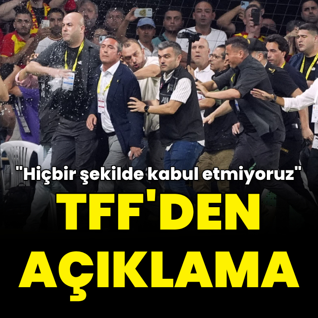 TFF'den "İzmir" açıklaması