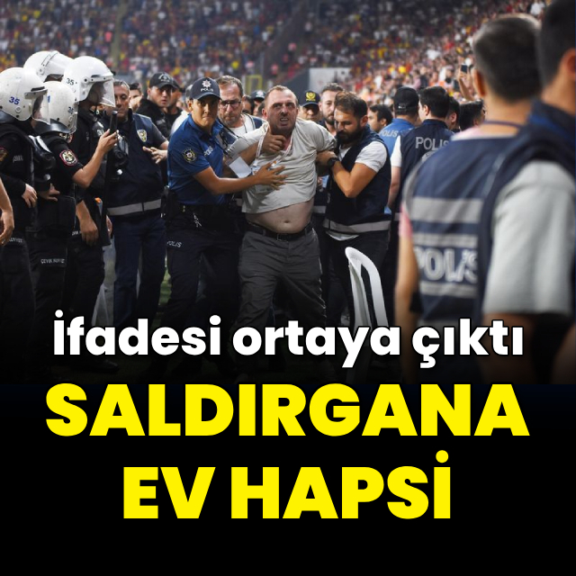 Saldırgana ev hapsi verildi
