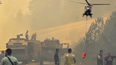 Orman yangınlarıyla mücadelede son durum: Yangınların 3'ü kontrol altında