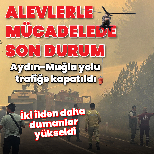 Orman yangınlarıyla mücadelede son durum: Yangınların 3'ü kontrol altında