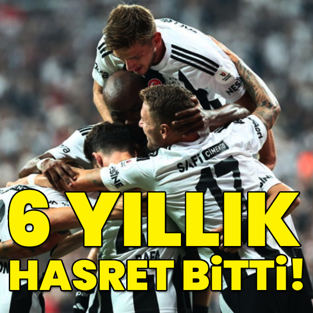 6 yıllık hasret bitti!
