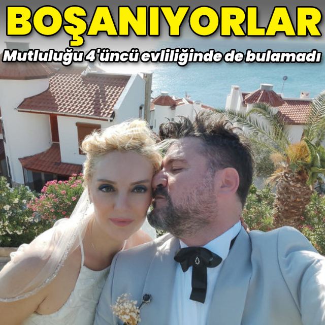 4'üncü kez boşanıyor