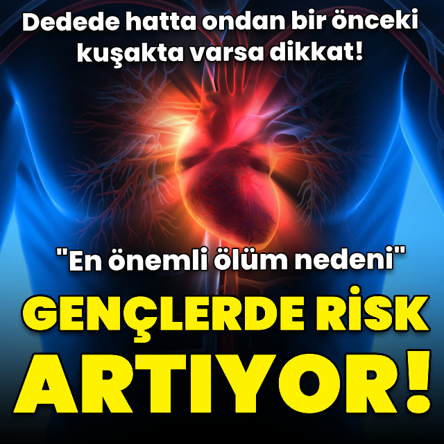 Türkiye'de "genç koroner kalp hastası" oranı yüzde 20'lere çıktı