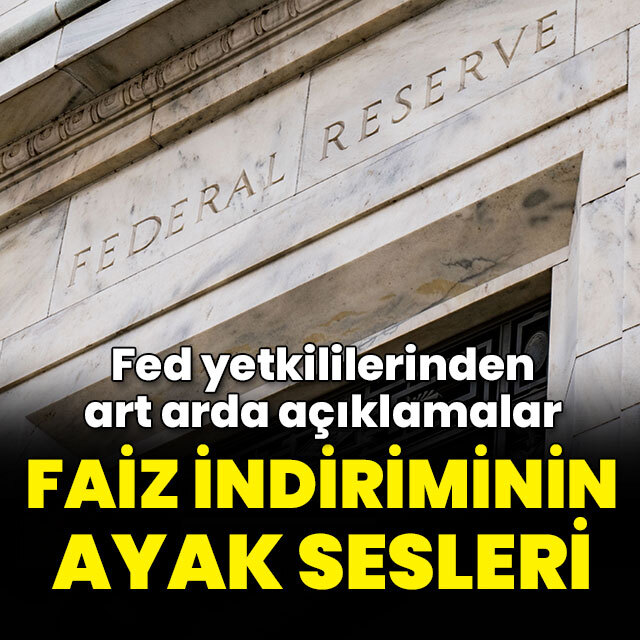 Faiz indiriminin ayak sesleri