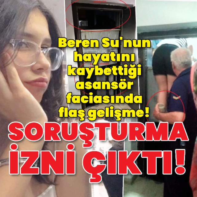 Asansör faciasında sıcak gelişme!