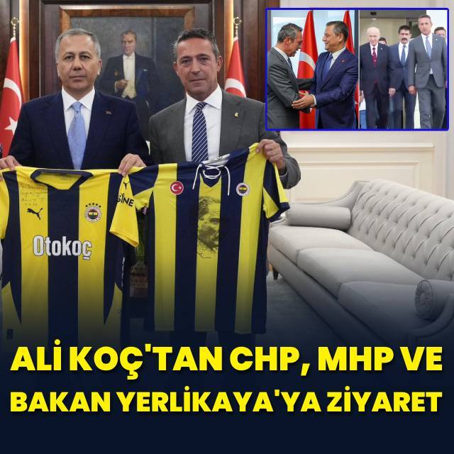 Ali Koç'tan Ankara'da ziyaretler!