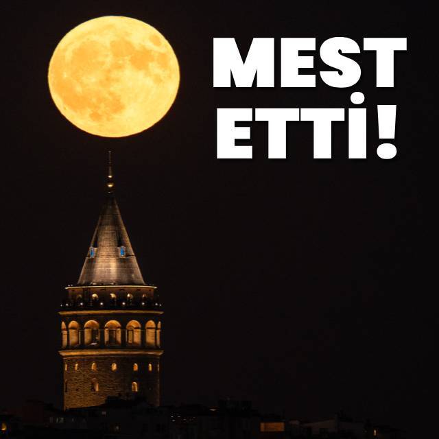 Süper Mavi Dolunay, ihtişamıyla büyüledi!