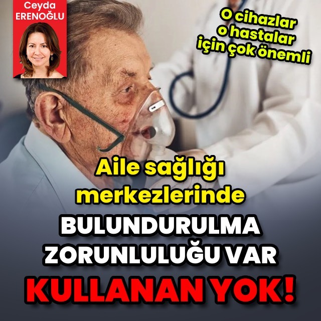 Aile Sağlığı Merkezlerinde bulundurulma zorunluluğu var, kullanan yok