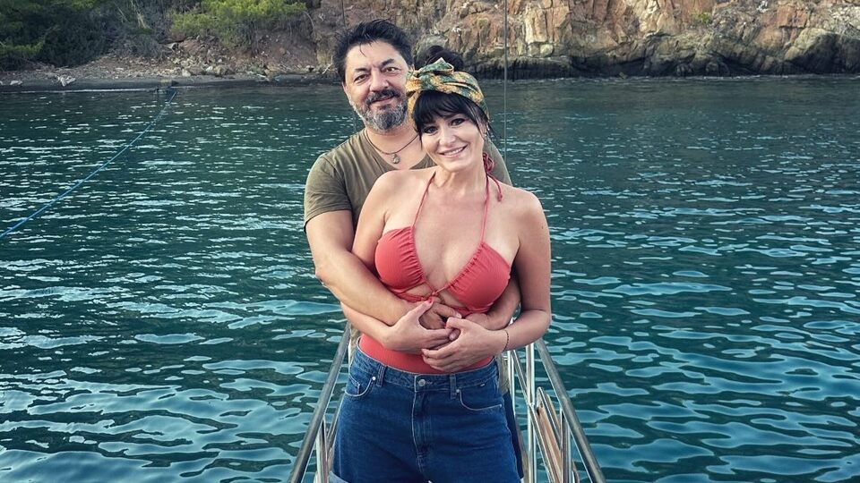 Tatil pozlarını paylaştı