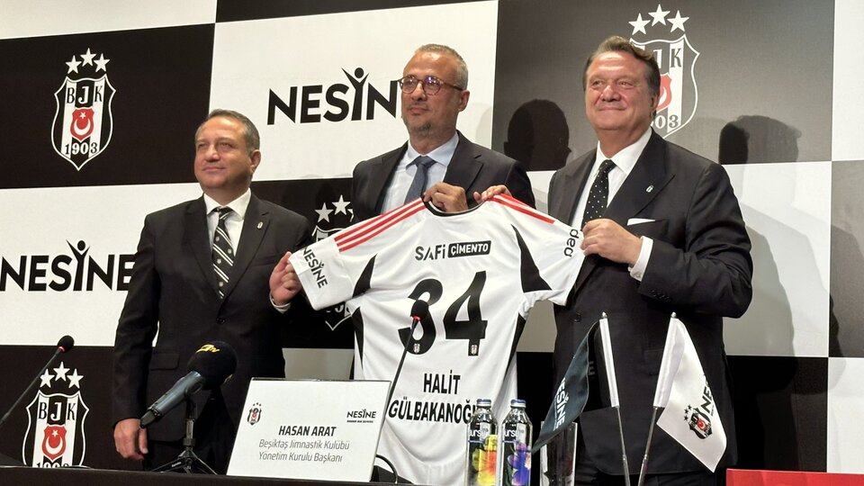 Beşiktaş'tan sponsorluk anlaşması