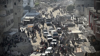 İsrail 'güvenli bölge' ilan ettiği yere saldırdı