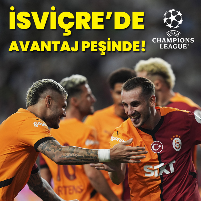 Galatasaray, İsviçre'de avantaj arayacak