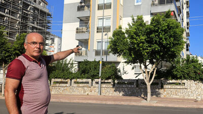 Mahallelinin "tel" korkusu!