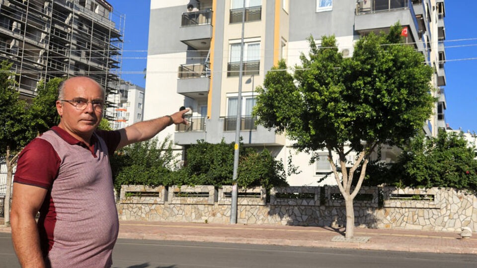 Mahallelinin "tel" korkusu!