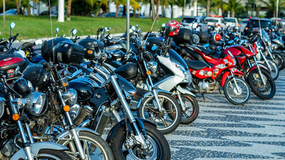 Trafiğe çıkan araçların yarısı motosiklet