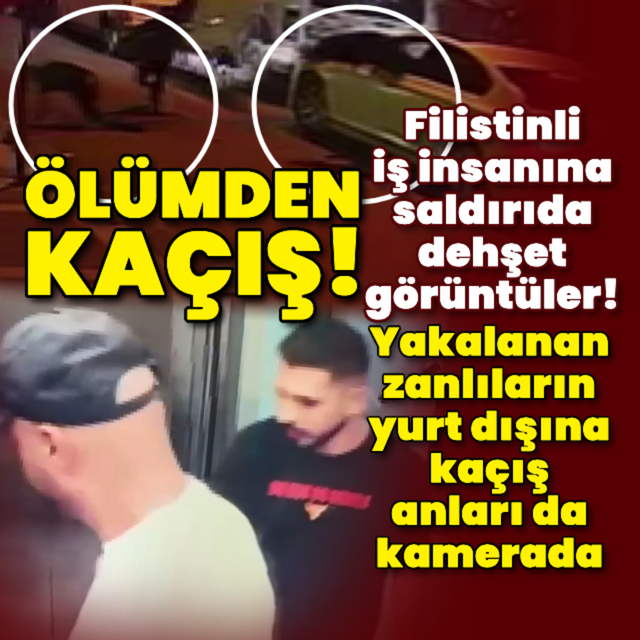 3 saldırganın yurt dışına kaçış anı!