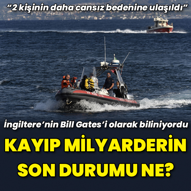 Kayıp yattaki milyarderler hala bulunamadı