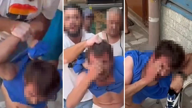 Evli ve çocuklu kadına taciz iddiası! Kadının eşi ve arkadaşlarından öldüresiye dayak