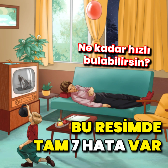 Fotoğraftaki gizli nesneleri görebiliyor musunuz?