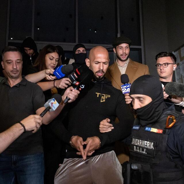 Andrew Tate, Romanya’da tekrar gözaltına alındı