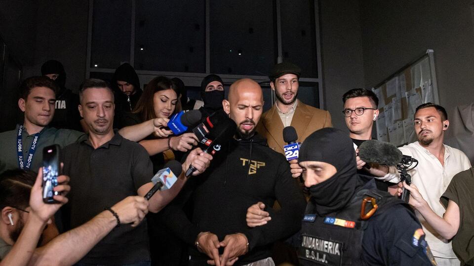 Andrew Tate, Romanya'da tekrar gözaltına alındı