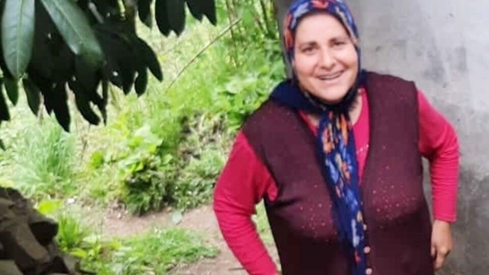 Fındık sepeti ile uçuruma yuvarlandı